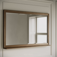 Hardwick Mirror & Integrated Shelf 1200mm Smoked Oak