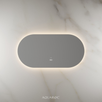 Lumiere Backlit & Demister Oval Mirror 1200mm Frameless
