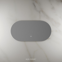 Lumiere Backlit & Demister Oval Mirror 1200mm Frameless