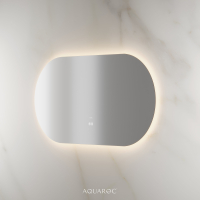 Lumiere Backlit & Demister Oval Mirror 1200mm Frameless