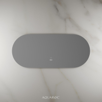 Lumiere Backlit & Demister Oval Mirror 1400mm Frameless