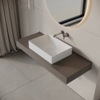 Mirage Countertop Stone Basin 550mm