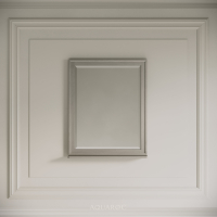 Hardwick Mirror & Integrated Shelf 600mm Sabbia Grigio Oak