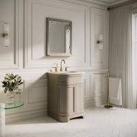 Hardwick Vanity Unit & Stone Basin 600mm Sabbia Grigio
