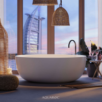 Circolo Freestanding Round Bath 1350mm