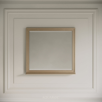 Hardwick Mirror & Integrated Shelf 800mm Natural Oak