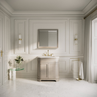 Hardwick Vanity Unit & Stone Basin 800mm Sabbia Grigio