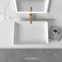 Oskar Countertop Stone Basin 570mm