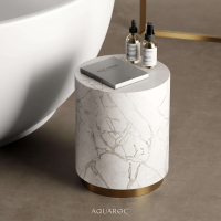 Olympia Freestanding Round Stone Bath 1500mm