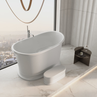 Affinity DualForm™ Freestanding Soaking Bath 1350mm