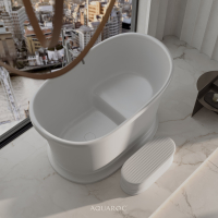 Affinity DualForm™ Freestanding Soaking Bath 1350mm