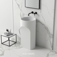 Apollo Freestanding Stone Basin 450mm