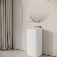 Cascade Freestanding Stone Basin 480mm
