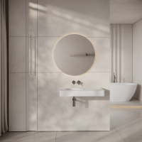 Orbit Wall Hung Stone Basin 800mm