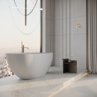 Dove Freestanding Stone Bath 1600mm