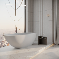 Uovo Freestanding Stone Bath 1700mm