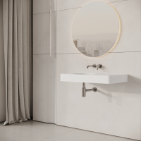 Orbit Wall Hung Stone Basin 800mm