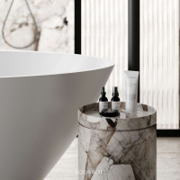 Zenith Freestanding Stone Bath 1750mm