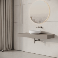 Soho Round Countertop Stone Basin 400mm