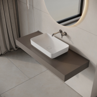 Coral Countertop Stone Basin 550mm