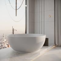 Olympia Freestanding Round Stone Bath 1500mm