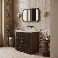 Savoy Vanity Unit 1000mm Espresso Oak