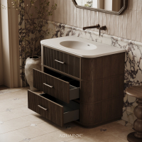 Savoy Vanity Unit 1000mm Espresso Oak