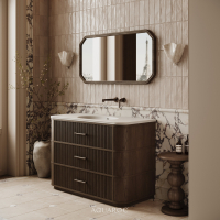 Savoy Vanity Unit 1200mm Espresso Oak