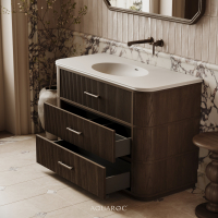 Savoy Vanity Unit 1200mm Espresso Oak