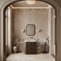 Savoy Vanity Unit 800mm Espresso Oak