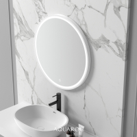 Allure Backlit & Demister Stone Mirror 700mm