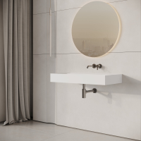 Aura Wall Hung Stone Basin 900mm
