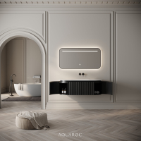 Belgravia Vanity Unit & Stone Basin 1200mm Matte Black