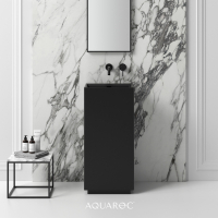 Kudos Matte Black Freestanding Stone Basin 420mm