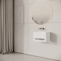 Hydro Wall Hung Stone Basin 550mm Towel Hole