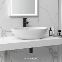 Uovo Countertop Stone Basin 600mm