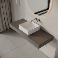 Arcadia Countertop Stone Basin 380mm