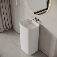 Cascade Freestanding Stone Basin 480mm