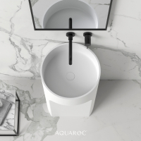 Apollo Freestanding Stone Basin 450mm