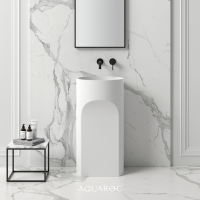 Apollo Freestanding Stone Basin 450mm