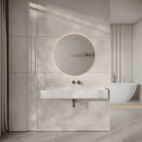 Neo Wall Hung Stone Basin 1200mm