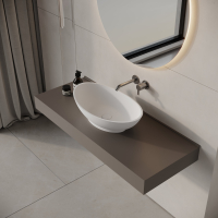 Paradiso Countertop Stone Basin 600mm
